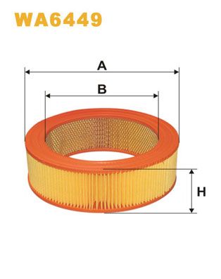 WIX FILTERS Воздушный фильтр WA6449